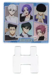 【中古】アクリルスタンド・アクリルパネル B.凪＆玲王＆二子＆斬鉄＆凛＆冴 描き下ろしアクリルマルチスタンド 「ブルーロック in 東京タワー」
