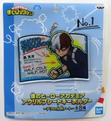 【中古】雑貨 轟焦凍 アクリルプレートキーホルダー～デクの分析ノート～ 「僕のヒーローアカデミア」