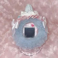 No. 30 uni smart たまごっちカバー　いちご　ケーキ　ブルー　たまごっちユニ　たまごっちスマート