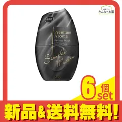 お部屋の消臭力 Premium Aroma ベルベットムスク 400mL 6個セット まとめ売り