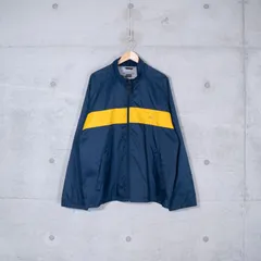 NIKE ナイキ NYLON ZIP UP JACKET ナイロンジャケット ジップアップ ジャケット ジャージ ネイビー (used)