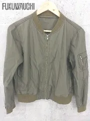 ◇ PAR ICI パーリッシィ 長袖 ブルゾン ジップアップ ジャケット F カーキ レディース 【中古】 【1002800605941】のサムネイル