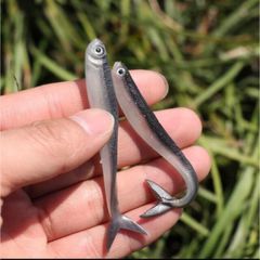 ソフトシリコンベイト　8cm 2g 10個入り