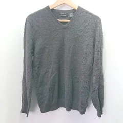 ◇ Calvin Klein Jeans カルバンクラインジーンズ シンプル vネック 長袖 ニット、セーター サイズS ブラック系 メンズ E  【1404240019256】