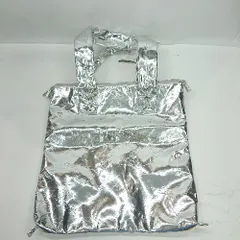 ◇ Θ◎●未使用● REBORN リボーンカンパニー トートバッグ シルバー レディース E  【1502180039812】