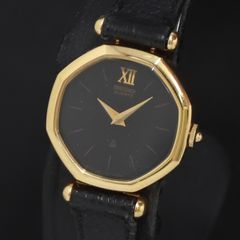 希少 セイコー ヴィンテージ ゴールド×ブラック 7321-0350 稼動品 