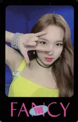 【中古】コレクションカード(女性) TWICE/ナヨン/黒枠/CD「FANCY YOU」付属フォトカード