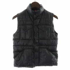 ノースフェイス パープルレーベル THE NORTH FACE PURPLE LABEL 光電子 ダウンベスト ナイロン XS 黒 ブラック ND2377N /AN28