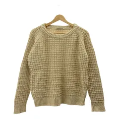 beautiful people / ビューティフルピープル | コットン ニット プルオーバー | 160 | アイボリー | レディース