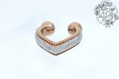 イヤーカフ　ヘリテイジ　ピンクゴールド　シルバー　サージカルステンレス　アレルギー対応　金属アレルギー　ハワイアンジュエリー　ハワジュ　アクセサリー　耳　ピアス　イヤリング　ネックレス　ブレスレット　重ね付け　レディース 可愛い　誕生日プレゼント　5.000円