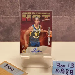 2022-23 Panini Bennedict Mathurin 直筆サインカード Indiana Pacers Hoops Hot Signatures RC ルーキー Rookie カード
