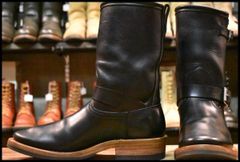【US8.5程度 良品】VIBERG ヴァイバー エンジニア ビルトライト 黒 クロムエクセル ヴァイバーグ ブーツ スチール無し 先芯無し HOPESMORE【FG189】のサムネイル