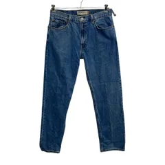 Levi's 505 デニムパンツ W34 ブルー リーバイス ジップアップ アメカジ ジーンズ デニム コットン 2510-365