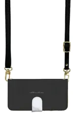 iPhone15ProMax ケース 手帳型 iPhone15 プロマックス スマホケース スマホショルダー レザー ストラップ 大理石 マーブル  おしゃれ オシャレ ブラウン 調節可能 130cm  カラー08