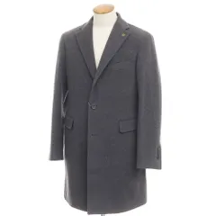 【中古】タリアトーレ TAGLIATORE ウールカシミヤ チェスターフィールドコート ダークグレー【サイズ46】【メンズ】のサムネイル