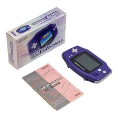 難あり 任天堂 ゲームボーイアドバンス 本体 AGB-001 バイオレット 中古 a1