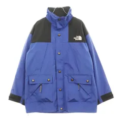 THE NORTH FACE (ザノースフェイス) 90s VINTAGE GORE-TEX ヴィンテージ ゴアテックス ロゴ刺繍 ナイロン マウンテンライン パーカー ジャケット ブルー