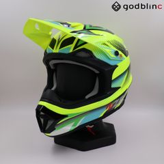 ZEALOT　マッドジャンパー2　GRAPHIC FLUO YELLOW/BLK-GREEN　XXLサイズ　MJ0014 オフロードヘルメット