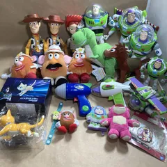★ トイストーリー グッズ 21点 まとめ商品 トーキングフィギュア、おもちゃ、ぬいぐるみ、フィギュア など ジャンク品 4.75kg
