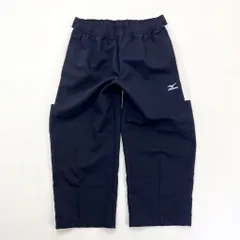 MIZUNO ☆ 春夏の運動に◎ ナイロンパンツ 短め ショートパンツ レディース L ネイビー スポーツ ランニング アウトドア ミズノ■Ja5985