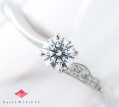 ニワカ 俄 Pt ダイヤモンド リング 花麗 HANAURARA 定価25万 - メルカリ
