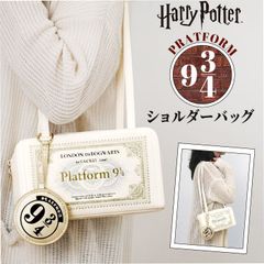 ☆ HarryPotter×Flapper 티켓 모티프 숄더 해리 포터 상품 숄더백 F251016 숄더백 미니 숄더 어깨걸이 레이디스 세련된 어른 작고 귀여운 가벼운 경량 합피 파우치 첨부