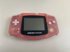 ゲームボーイアドバンス　本体　クリアピンク