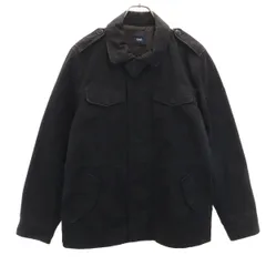 GAP ギャップ ミリタリージャケット M ブラック メンズ 古着