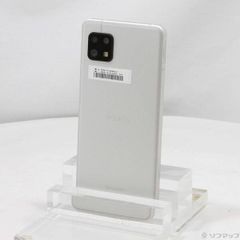 〔中古品〕 AQUOS sense6s 64GB シルバー SH-RM19s 楽天 SIMフリー【198】