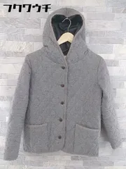 ■ studio CLIP スタディオクリップ キルティング 長袖 ジャケット サイズM グレー レディース 【中古】 【1103100017875】