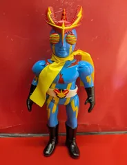イナズマン パチ フィギュア ビンテージ レトロ 27cm マスク着脱式 イナズマン パチ フィギュア ビンテージ レトロ 27cm マスク着脱