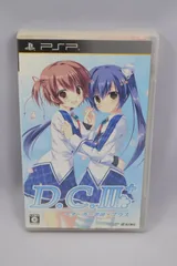 23_008K）PSP D.C.III Plus ～ダ・カーポIII プラス～ 未使用ステッカー付