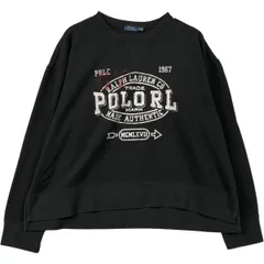 古着 ラルフローレン Ralph Lauren POLO RALPH LAUREN プリントスウェットシャツ トレーナー メンズXL相当/eaa582425