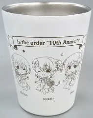 【中古】マグカップ・湯のみ 集合 サーモタンブラー 10th Anniversary 「ご注文はうさぎですか? BLOOM ご注文はOIOIですか? in 渋谷マルイ」