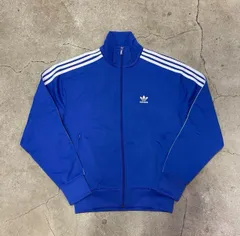 80sヴィンテージadidas古着トラックジャケットファイヤーバード青R755 adidas - 80s adidas トラックジャケットの通販 by 晴耕雨読