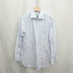 ◇ Θ◎ THE SUIT COMPANY ザ スーツカンパニー 長袖 シャツ ワイシャツ サイズ41/84 ライトブルー メンズ E  【1410290056332】