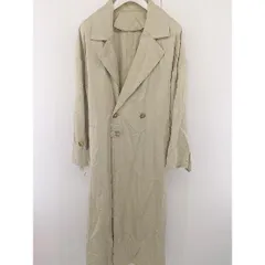 ◇ ◎ mysty woman ミスティウーマン 長袖 トレンチ コート サイズM ベージュ レディース  【中古】 【1206070005818】のサムネイル