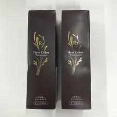 山田養峰場のRJ ヘアカラー トリートメント （ダークブラウン）4個セット RJヘアカラートリートメント｜化粧品の通販 山田養蜂場【公式】