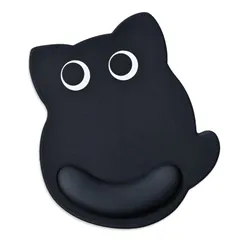 新品 Newseego マウスパッド かわいい リストレスト 一体型マウスパッド 低反発リストレス 人間工学 クッション キャラクター 滑り止め 水洗い 耐久性良い 手首 疲労軽減 ゲーム 仕事用 パソコンパッド 可愛い猫柄