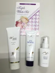 ★新品★CRYSTAL JEMMY WASH WHITE 洗顔3本セット きちんと落とす洗顔は、スキンケアの原点。ふんわり泡でしっとり