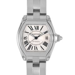 カルティエ Cartier 2510 ロードスター LM 腕時計 シルバー文字盤 メンズ【中古】