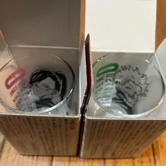 呪術廻戦0　一番くじ　D賞グラス　狗巻棘　禅院真希