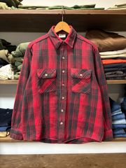 90s FIVE BROTHER flannel shirt made in usa