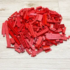 LEGO レゴ レッド系 中古 パーツ プレート スロープ ブロック 大量 ばら売り 部品取り LY-231103-08
