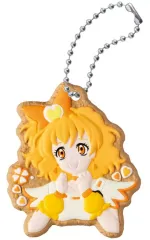 【中古】食玩 キーホルダー 3.キュアパイン 「プリキュア クッキーチャームコット2」