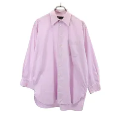 ダンヒル 長袖 シャツ ピンク系 Dunhill ロゴ刺繍 メンズ 【中古】  【230909】