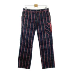 サイズ：34 OAKLEY オークリー  ストレッチパンツ チェック柄 ブラック系 [240101359608] ゴルフウェア メンズ ストスト