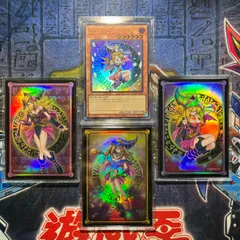 【新品未使用/ウルトラレア】ブラックマジシャンガール＋限定スリーブ3枚セット