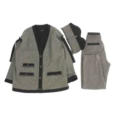 MAISON SPECIAL メゾンスペシャル 2WAYスリーブ ツイード ジャケット ビスチェ ニットパンツ FREE【中古】のサムネイル