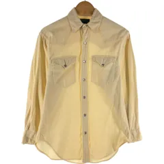 古着 90年代 ラルフローレン Ralph Lauren POLO COUNTRY ポロカントリー シャモア 長袖 ウエスタンシャツ メンズS相当/eaa526625